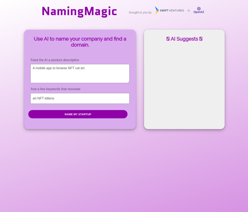 Imagem de uma interface de login com o logotipo da Magic Login, uma ferramenta de IA para startups. A tela de login apresenta campos para inserir nome de usuário, senha e um botão "Entrar".