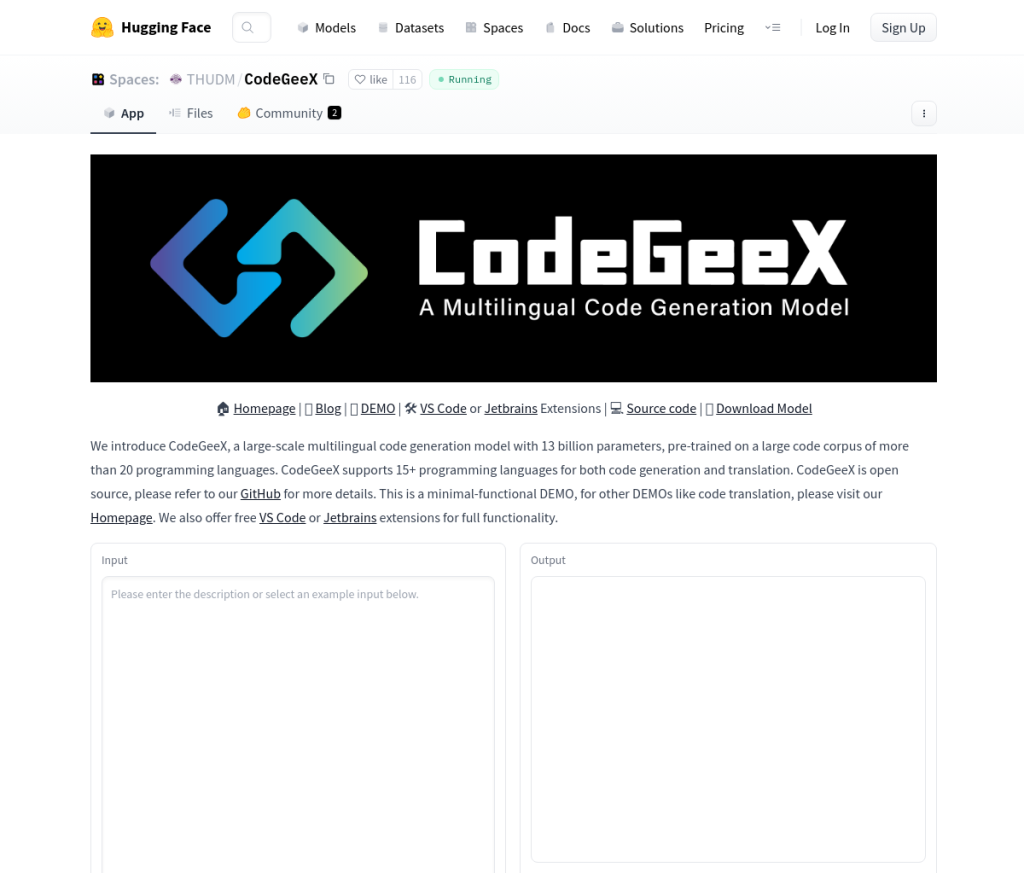 Uma interface de usuário de login com campos para inserir nome de usuário, senha e um botão de login azul. O logotipo do CodeGeeX é exibido no canto superior esquerdo.