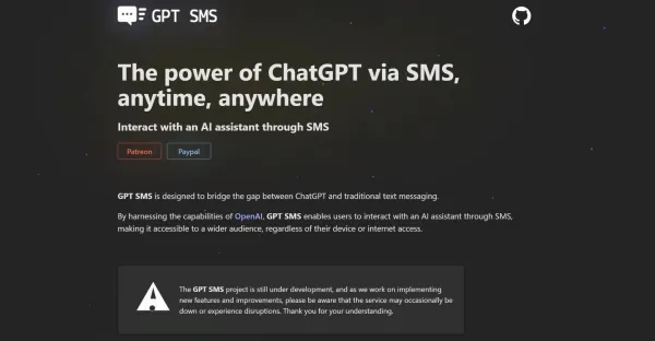 [Imagem: Uma captura de tela de um telefone exibindo uma mensagem de texto com um código de verificação do GPT-SMS. O texto da mensagem é "Seu código de verificação do GPT-SMS é: 123456".]Descrição do Alt: Captura de tela de uma mensagem de texto com um código de verificação do GPT-SMS. O código é 123456.