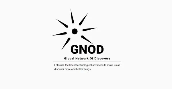 Imagem de Gnod, uma interface de linha de comando para analisar dados genômicos. A imagem mostra uma janela de terminal com o prompt de comando "gnod>" e vários comandos sendo executados.