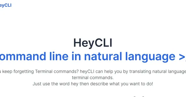 Imagem de uma janela de terminal mostrando a saída da linha de comando do HeyCLI. Os comandos usados são:1. `heycli login`: Comando para fazer login no HeyCLI.2. `heycli login --help`: Comando para exibir a ajuda do comando de login.