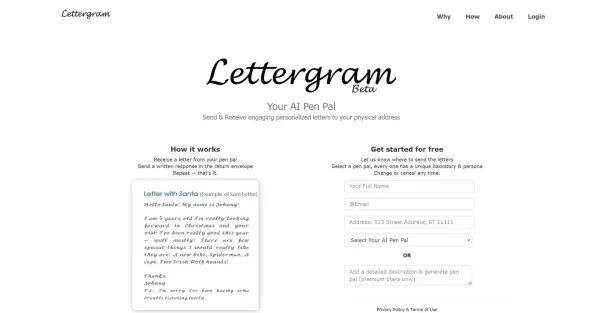 Lettergram Lettergram