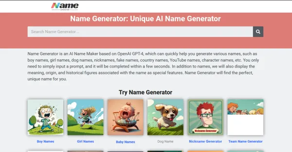 Name Generator Name Generator