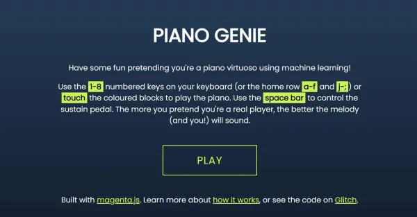 Piano Genie Piano Genie