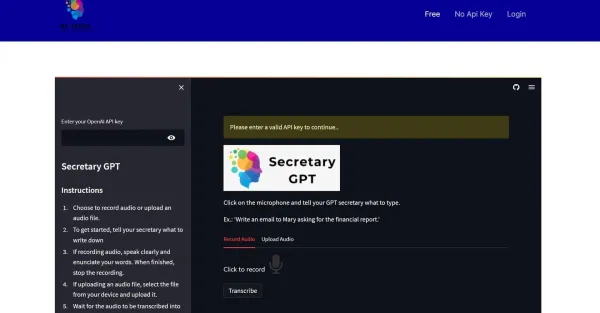 Secretary GPT Secretary GPT