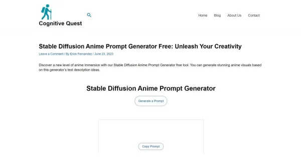 Stable Diffussion Anime Prompter Stable Diffussion Anime Prompter