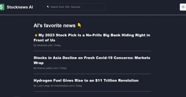 Stocknews AI Stocknews AI